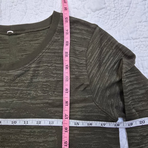 Lululemon Swiftly Tech 2.0 Long Sleeve Shirt Women's Olive Green Medium - Picture 2 of 3